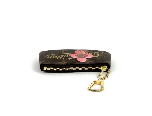 Louis Vuitton Monogram Key Pouch Pink Flower Vivienne/Ronde Coin/BaxterCharm Bundle 10