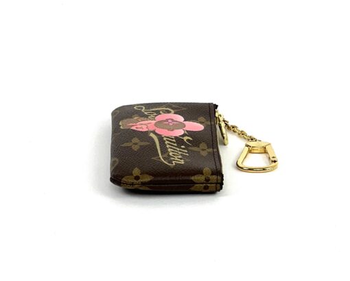 Louis Vuitton Monogram Key Pouch Pink Flower Vivienne/Ronde Coin/BaxterCharm Bundle 9