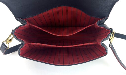 Louis Vuitton Pochette Metis Marine Rouge Monogram Empreinte Leather 13