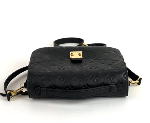 Louis Vuitton Monogram Empreinte Leather Pochette Metis Black Crossbody 21