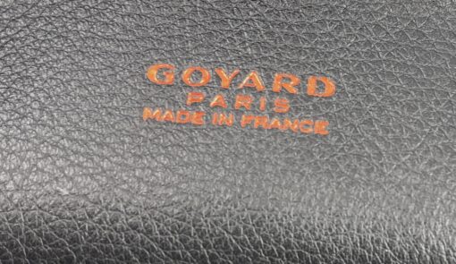 Goyard Anjou Reserve Large Black Tote Black Leather 13