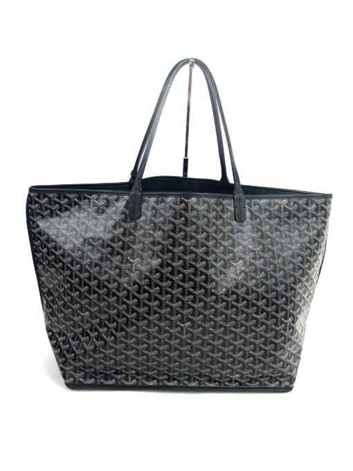 Goyard Anjou Reserve Large Black Tote Black Leather 3