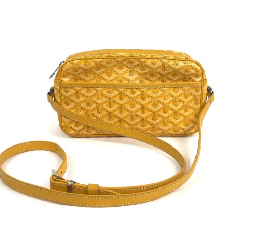 Goyard Belvedere Blue MM Messenger and Yellow Cap Vert Crossbody 36