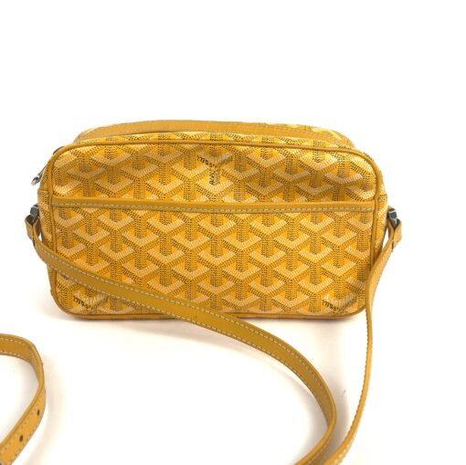 Goyard Belvedere Blue MM Messenger and Yellow Cap Vert Crossbody 35