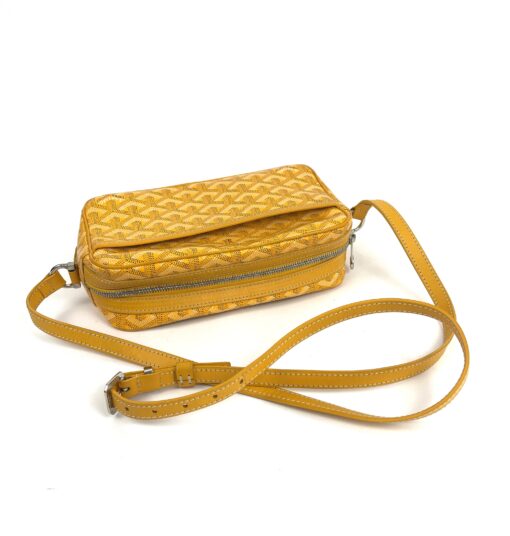 Goyard Belvedere Blue MM Messenger and Yellow Cap Vert Crossbody 19