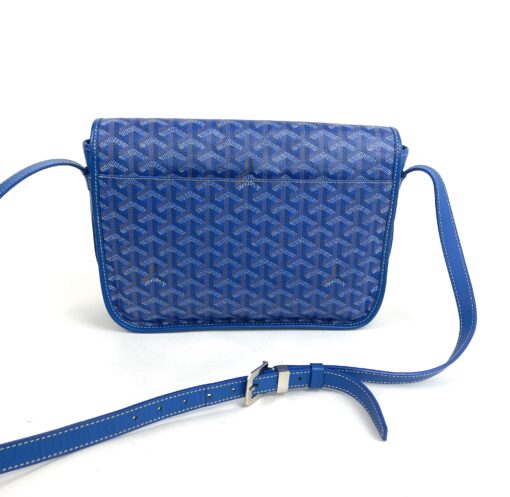 Goyard Belvedere Blue MM Messenger and Yellow Cap Vert Crossbody 15