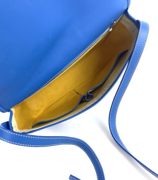 Goyard Belvedere Blue MM Messenger and Yellow Cap Vert Crossbody 6