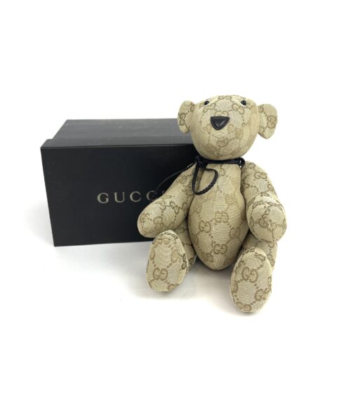 Gucci Logo Bear Stuffed 2