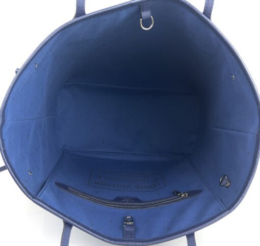 Louis Vuitton Blue Escale Neverfull Bag and Pouch Set 12