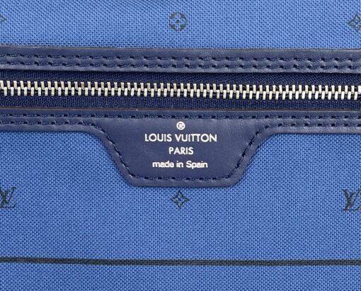 Louis Vuitton Blue Escale Neverfull Bag and Pouch Set 27