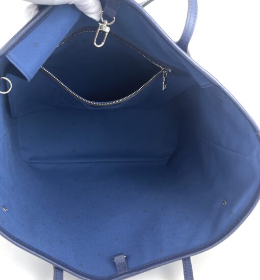 Louis Vuitton Blue Escale Neverfull Bag and Pouch Set 32