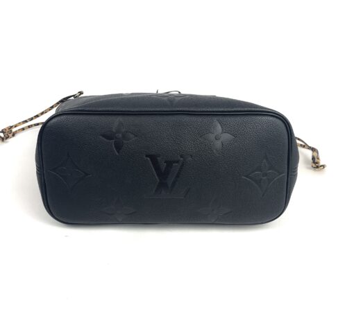 Louis Vuitton Black Empreinte Wild At Heart Neverfull MM with Pochette 15
