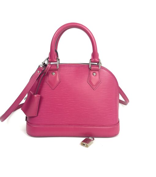 Louis Vuitton Hot Pink Epi Alma BB 5