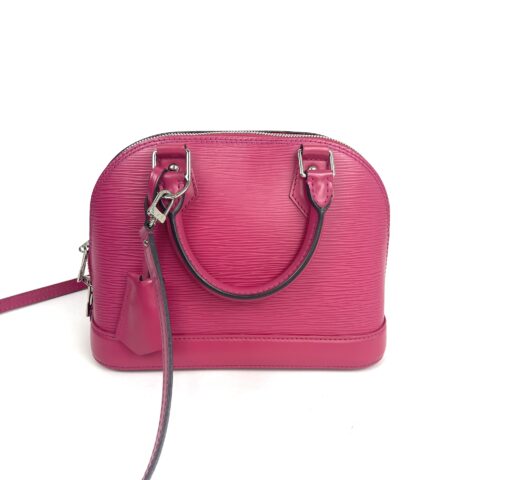 Louis Vuitton Hot Pink Epi Alma BB 15