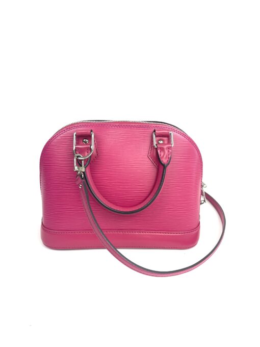 Louis Vuitton Hot Pink Epi Alma BB 12