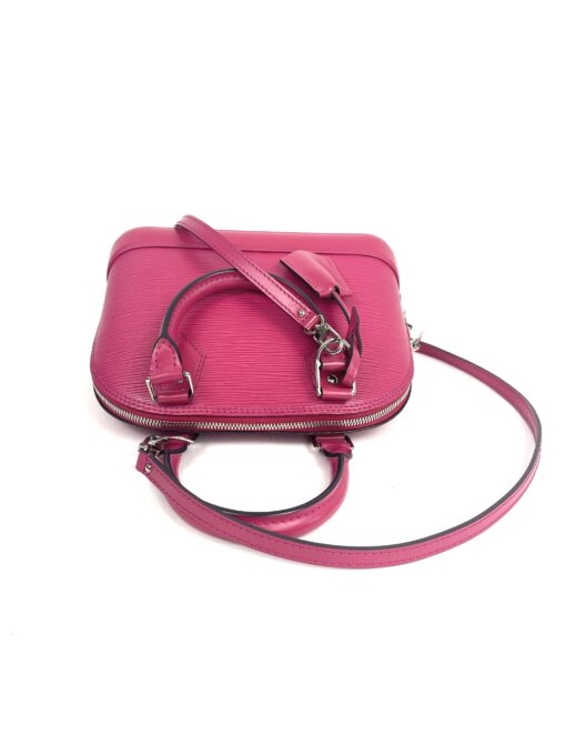 Louis Vuitton Hot Pink Epi Alma BB 13