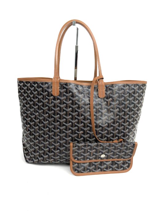 Goyard Goyardine Saint Louis PM Black Gold