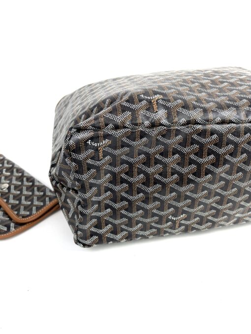 Goyard Goyardine Saint Louis PM Black Gold 12