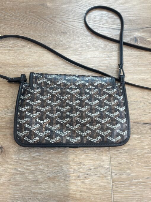 Goyard Goyardine Plumet Black Crossbody 7