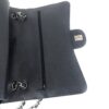 Chanel Black Caviar Maxi Double Flap Silver 17