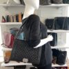 Chanel Large Boy Black Caviar with Ruthenium 2