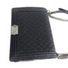 Chanel Large Boy Black Caviar with Ruthenium 10