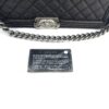 Chanel Large Boy Black Caviar with Ruthenium 19