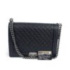 Chanel Large Boy Black Caviar with Ruthenium 3