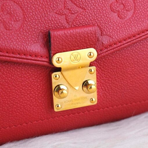 Louis Vuitton Cerise Monogram Empreinte Leather St Germain PM Bag 10
