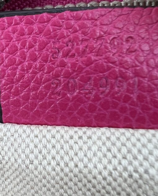 Gucci Pink Leather Small Bum Belt Bag 21