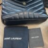 YSL Loulou Toy Black Quilted Leather Shoulder Bag Gold 3