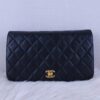 Chanel Red Quilted Long Flap Wallet 20
