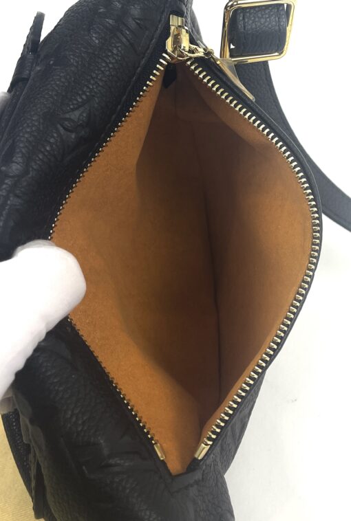 Louis Vuitton Black Empreinte Leather Bum Bag 31