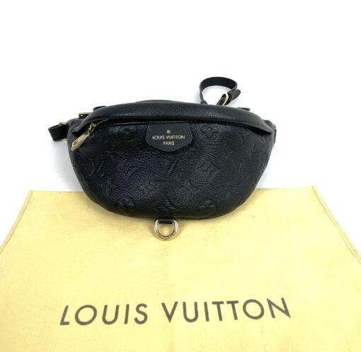 Louis Vuitton Black Empreinte Leather Bum Bag 18