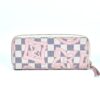 Louis Vuitton Damier Azur Tahitienne Clemence Wallet Rose Ballerine 3