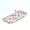 Louis Vuitton Damier Azur Tahitienne Clemence Wallet Rose Ballerine 10