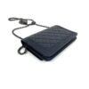 Chanel Dark Navy Blue Lambskin Boy WOC Silver Hardware 14