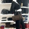 LOUIS VUITTON Damier Ebene Papillon 30 Handbag 10