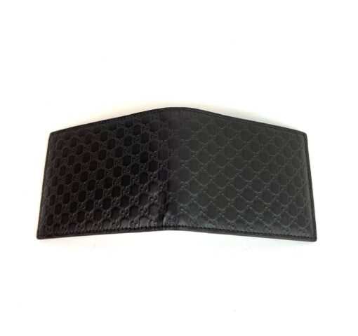 Gucci Black Microguccissima Passcase Wallet Testa di Moro 15