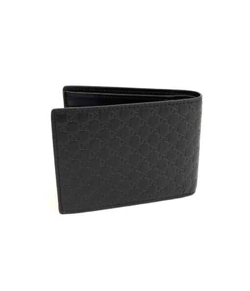 Gucci Black Microguccissima Passcase Wallet Testa di Moro 8
