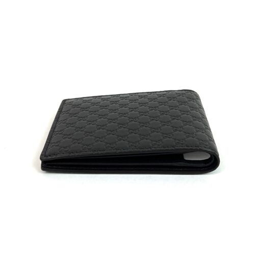 Gucci Black Microguccissima Passcase Wallet Testa di Moro 12