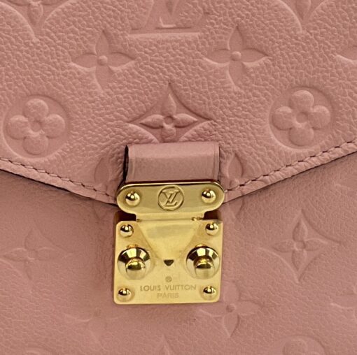Louis Vuitton Pochette Metis Monogram Empreinte Leather Rose Poudre 20