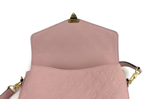 Louis Vuitton Pochette Metis Monogram Empreinte Leather Rose Poudre 13