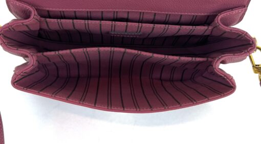 Louis Vuitton Pochette Metis Monogram Empreinte Leather Rose Berry 15