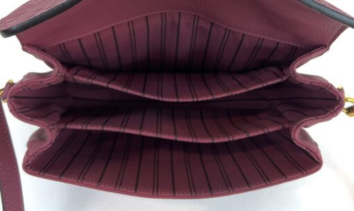 Louis Vuitton Pochette Metis Monogram Empreinte Leather Rose Berry 14