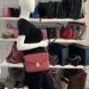 Louis Vuitton Pochette Metis Monogram Empreinte Leather Rose Berry 2