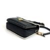 Louis Vuitton Braided Pochette Metis Monogram Empreinte Leather Black 9