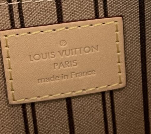Louis Vuitton Monogram Beige Neverfull Pochette 6