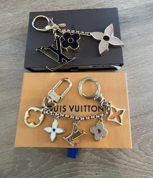 Louis Vuitton Charm Bundle Fleur De Monogram Charm and Chain
