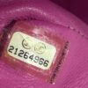 Chanel Hot Pink Medium Double Flap Chevron Lambskin Leather Bag with Gold Hardware 8